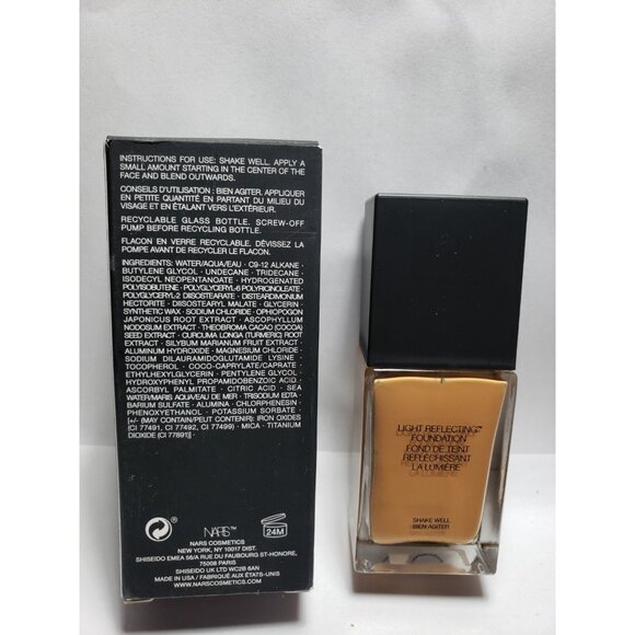 NARS Light Reflecting Foundation Medium-Deep 2 Tahoe 1 oz NIB - Picture 2 of 6